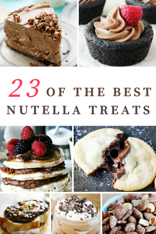 23 of the Best Nutella Recipe Treats | Mom Spark - Mom Blogger