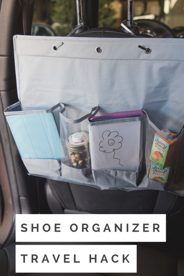 Shoe Organizer Snack and Entertainment Hub Hack