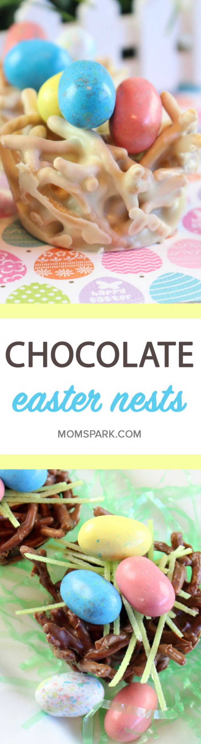 Chocolate Easter Candy Nests Recipe