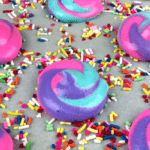 Rainbow unicorn &amp;quot;poop&amp;quot; meringues. Yup, we&amp;#039;re doing this. Soft in the middle and crispy on the outside, these meringues are fun cookie-like snacks that are perfect for your next unicorn or rainbow-themed party. Or just because they&amp;#039;re a ton of fun to make and eat.