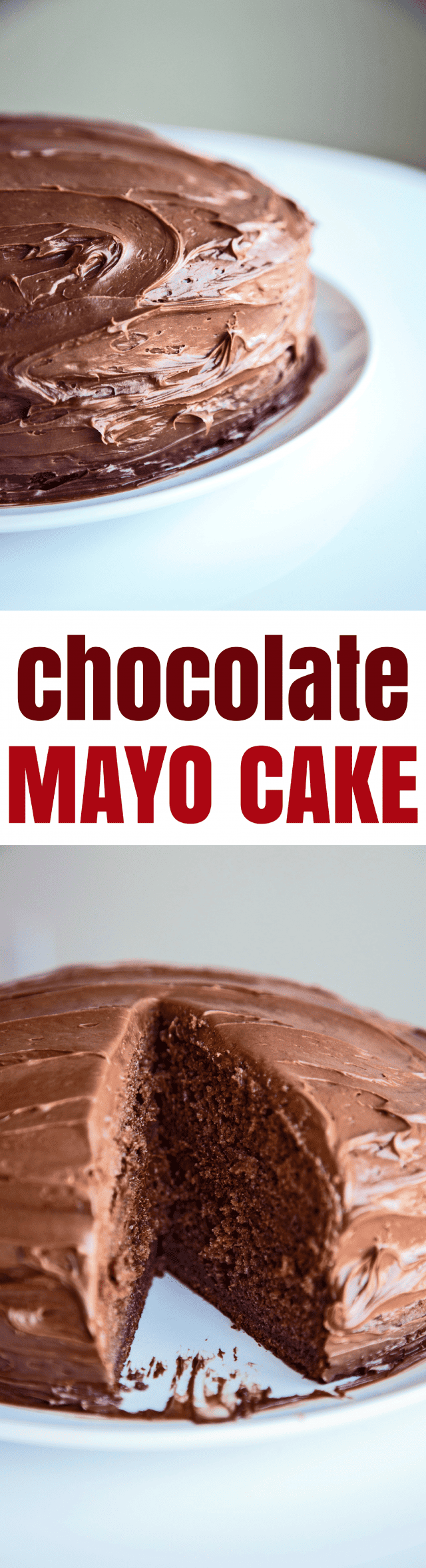 Super Moist Chocolate Mayo Cake Recipe