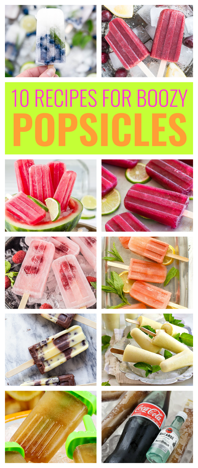 10 Boozy Popsicle Recipes for Adults