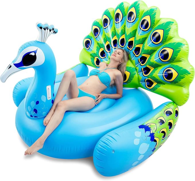Giant Peacock  Pool Float