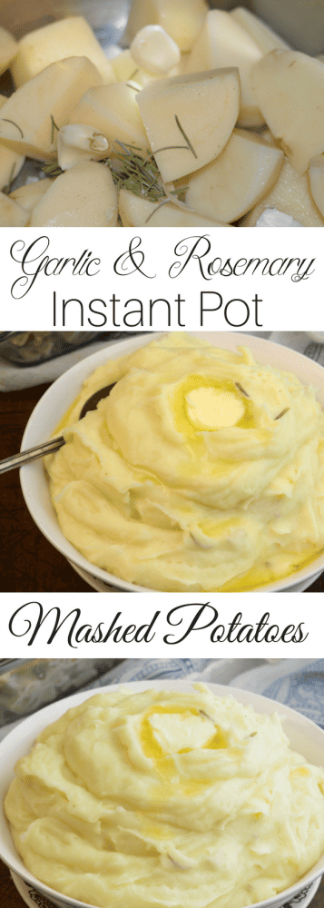 Garlic & Rosemary Instant Pot Mashed Potatoes Fall is the best time to bust out your instant pot. There are so many fall-inspired instant pot recipes for cozy, crisp autumn days.