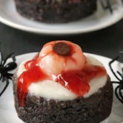 Bloody Eyeball Brownies