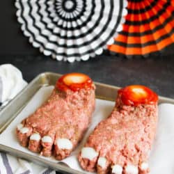 Halloween Feet Loaf