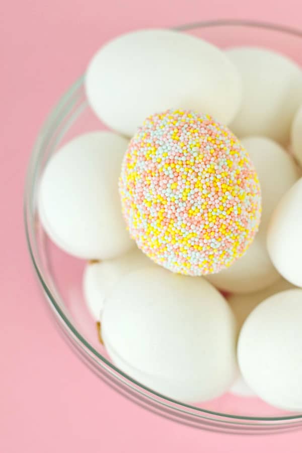 Sprinkle Easter Eggs by Studio DIY