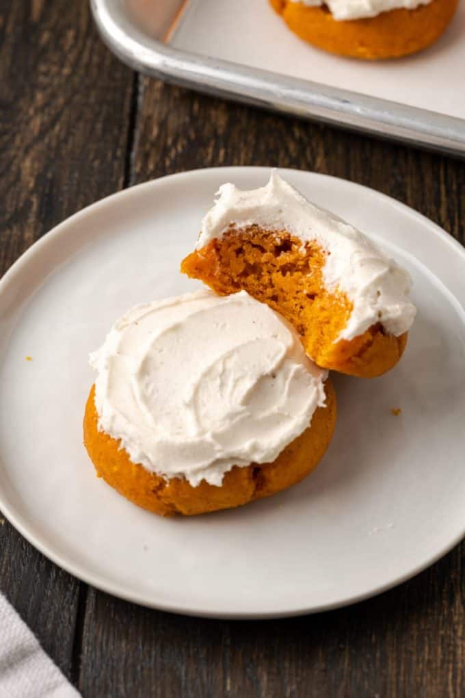 2-Ingredient Pumpkin Cookies