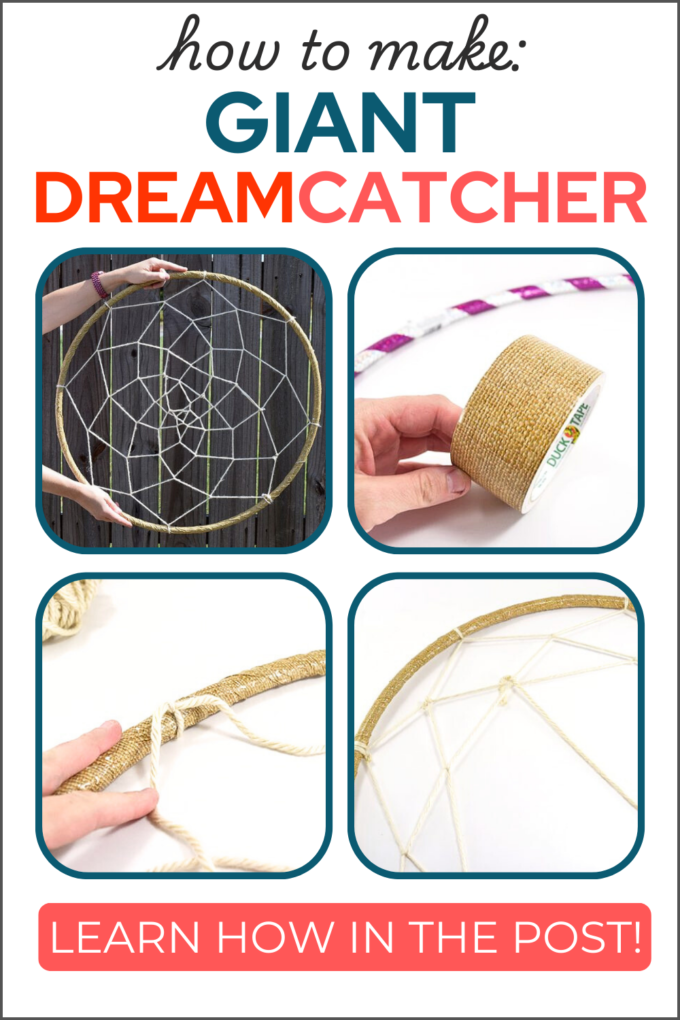 How to Make for Giant Dreamcatcher