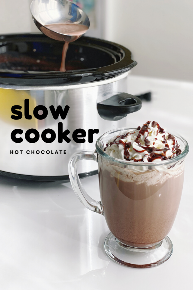 No-Brainer Slow Cooker Hot Chocolate Recipe