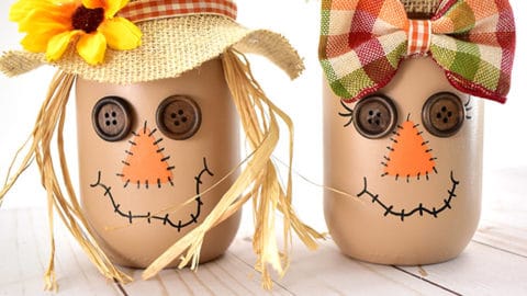 Scarecrow Jar Craft