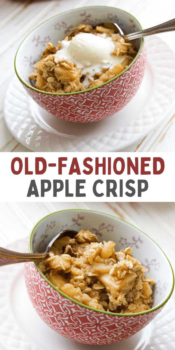 Easy Old-Fashioned Apple Crisp Recipe