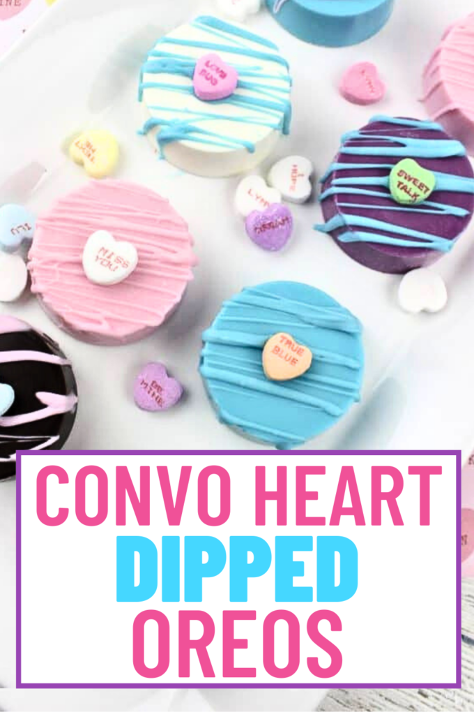 Valentine's Day Conversation Heart Oreo Cookies