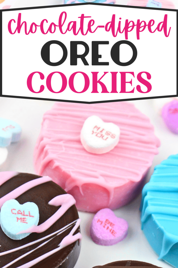 Valentine's Day Conversation Heart Oreo Cookies