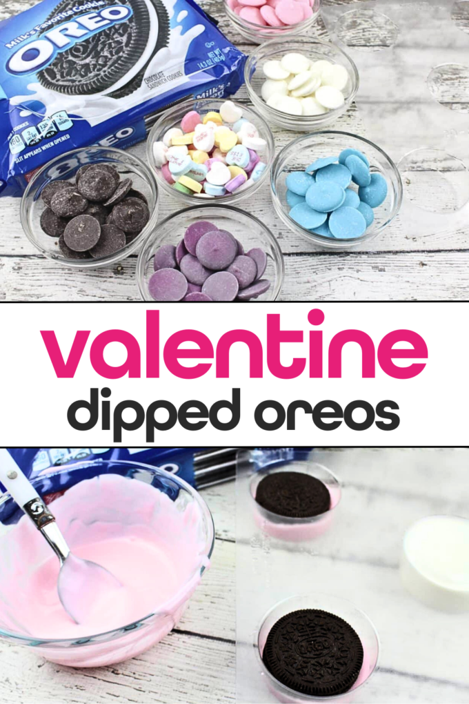 Valentine's Day Conversation Heart Oreo Cookies