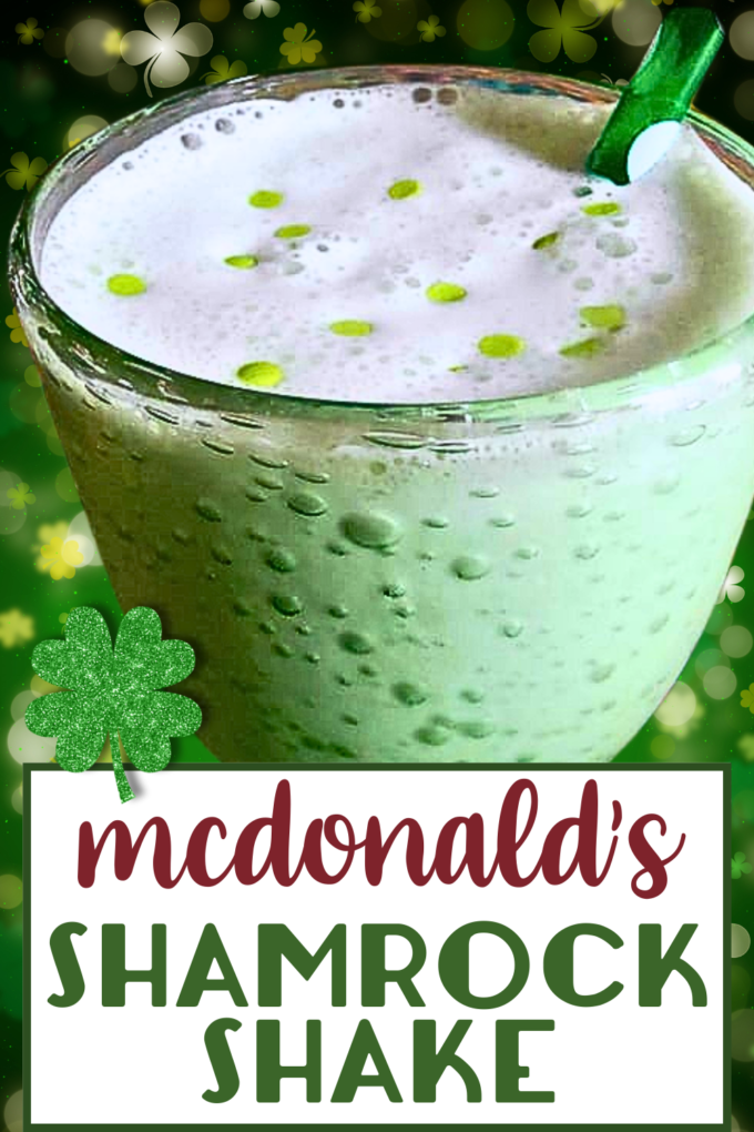 McDonald's Shamrock Shake Copycat Recipe