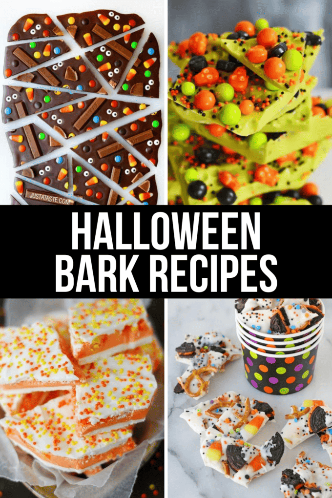 8 Halloween Candy Bark Recipes