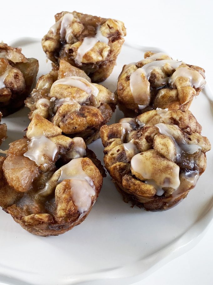 2-Ingredient Apple Pie Monkey Bread Muffins Recipe