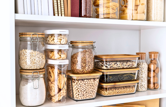 KITCHEN PANTRY CABINET ORGANIZATION IDEAS