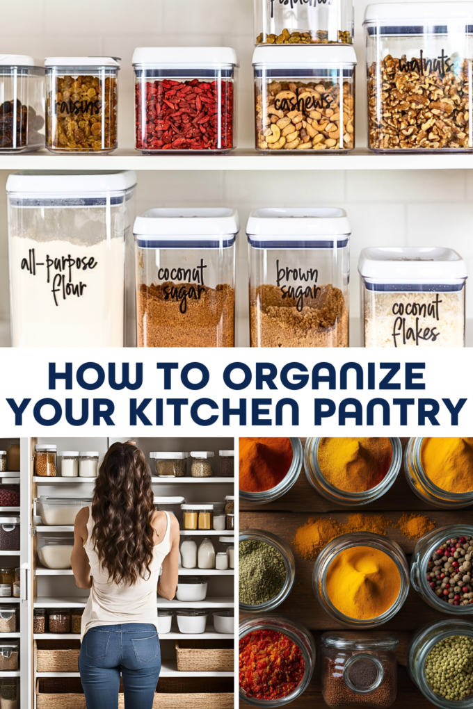 KITCHEN PANTRY ORGANIZATION IDEAS