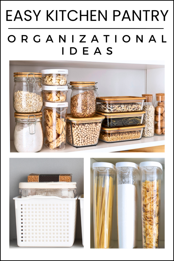 KITCHEN PANTRY ORGANIZATION IDEAS