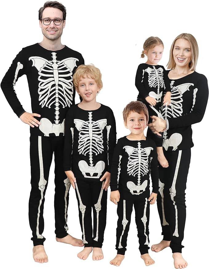 Skeleton Halloween Pjs