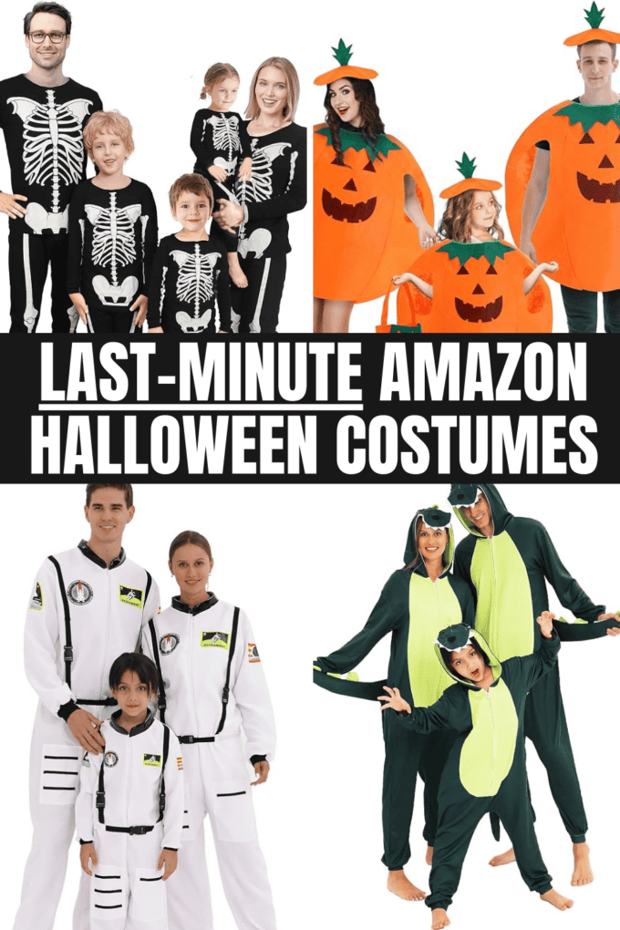 Last-Minute Family Halloween Costumes from Amazon