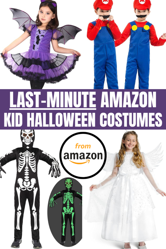 Last-Minute Kid Halloween Costumes from Amazon