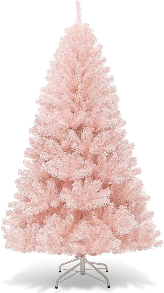 Soft Pink Christmas Tree
