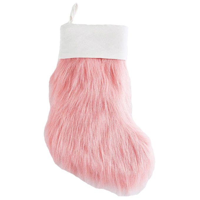 Soft Pink Christmas Stockings