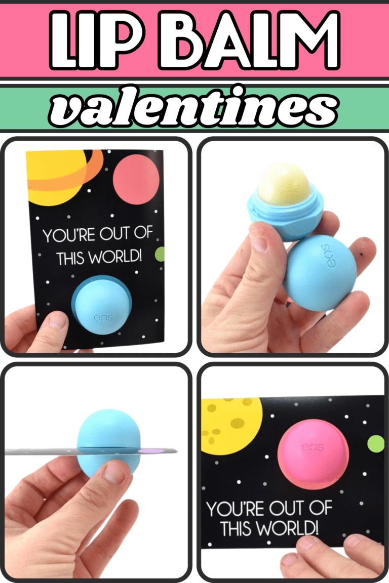 EOS Lip Balm Valentine School Printables - Mom Spark